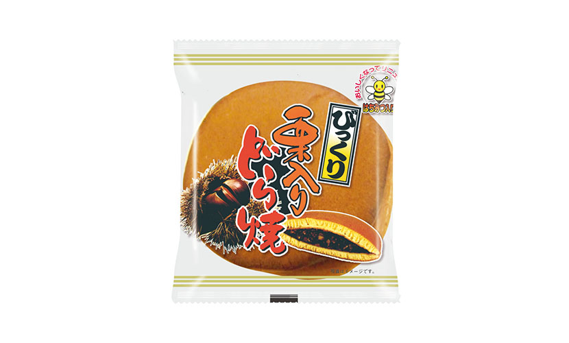びっくり栗入りどら焼き