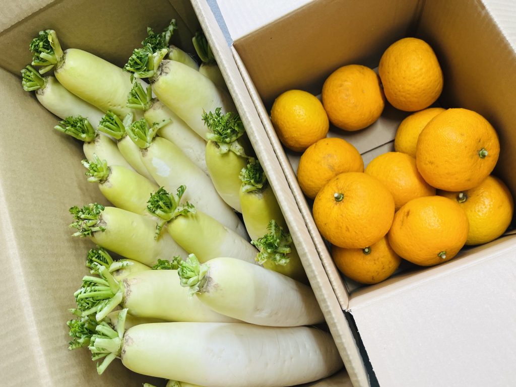 お野菜＆八朔をいただきました😊💕