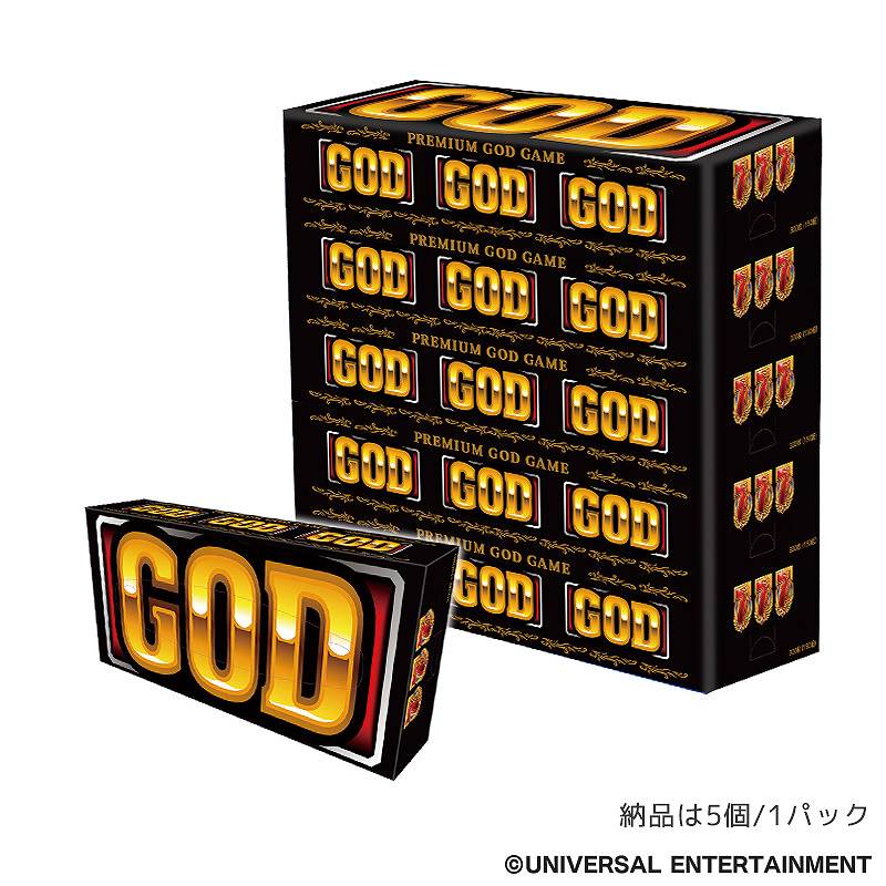 ミリオンゴッド　GOD BOXティッシュ